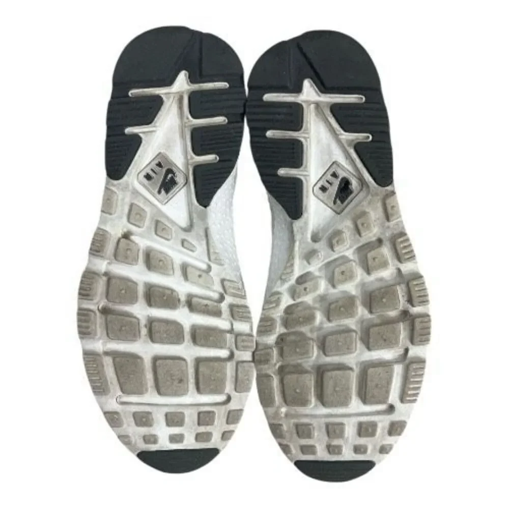 Nike Air Huarache Run Ultra Women Sneakers Size 7.5 Gray White 819151-006